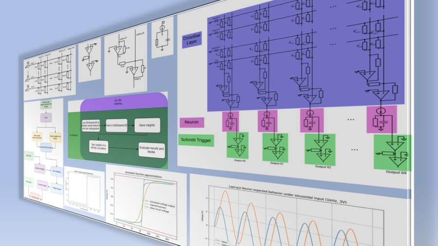 Efficient Implementation of Spiking Neural Networks for Inference using Ex-Situ Training